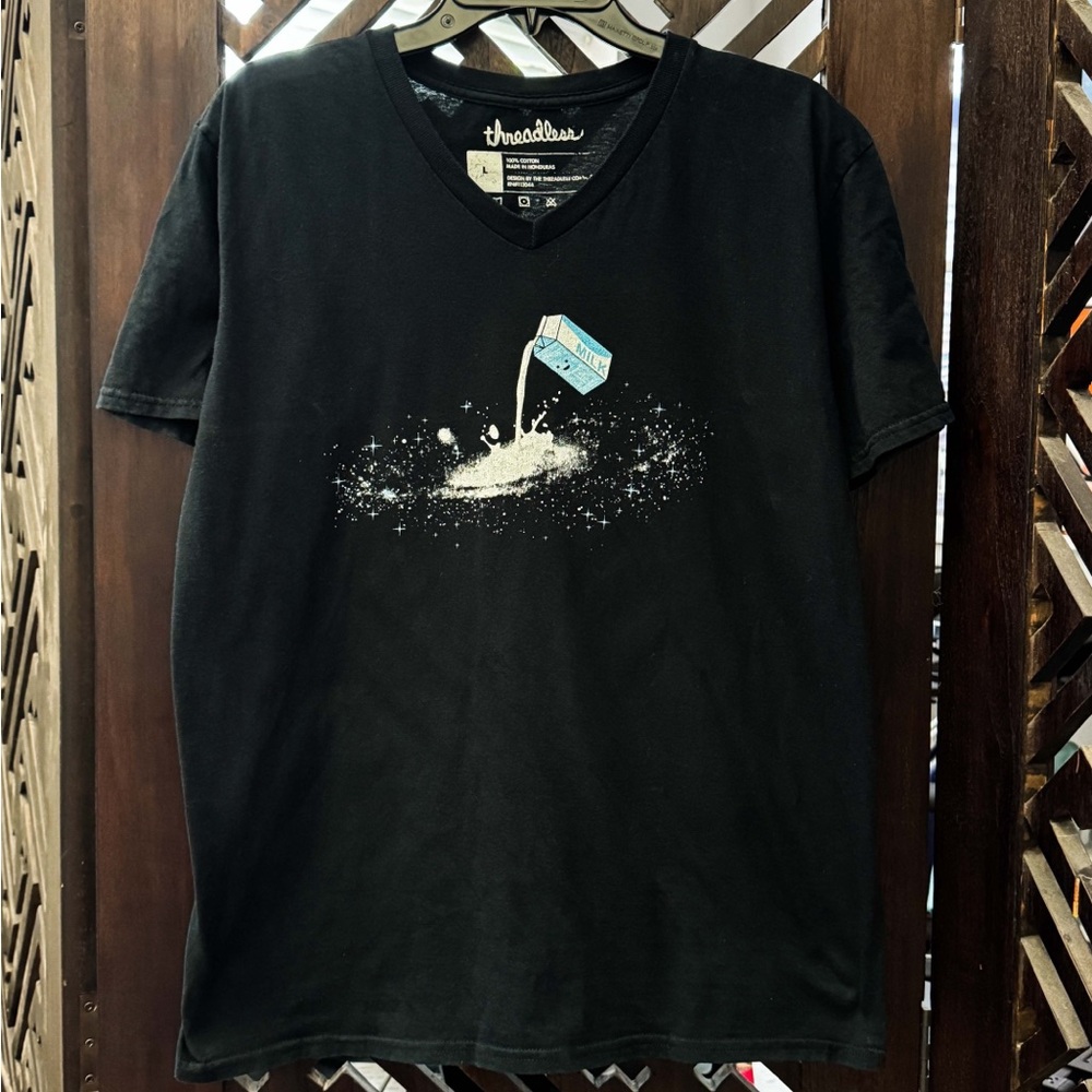 Threadless "Milky Way" women's large tee